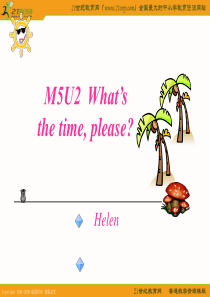 新标准英语第二册M5