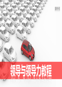 企业管理-领导与领导力教程