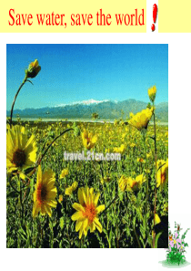 初中英语写作：Save-water