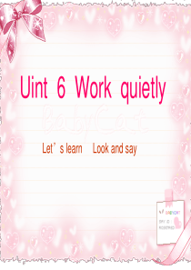 新PEP小学英语五年级下册unit6-A-lets-learn课件