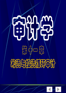 筹资与投资循环审计