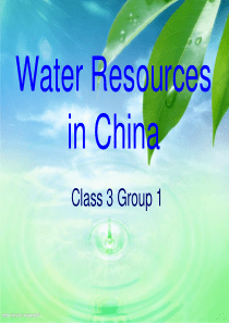 Water-Resources-in-China