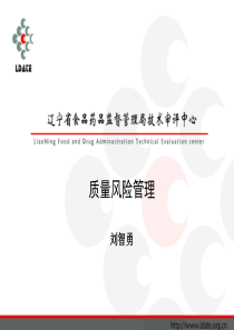 质量风险管理(1)