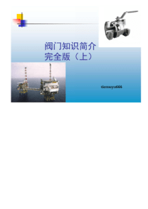 阀门知识简介完全版-(上)(中)(下)