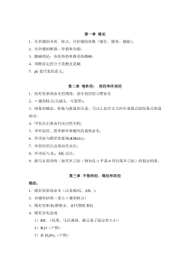 常州大学有机化学各章知识点