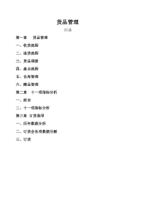 货品管理