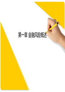 金融风险管理第1章(3)