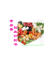 食异香农产品创业计划书