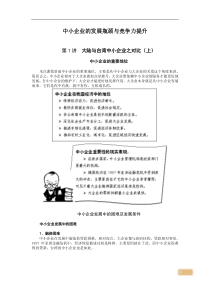 中小企业的发展瓶颈与竞争力提升-石滋宜