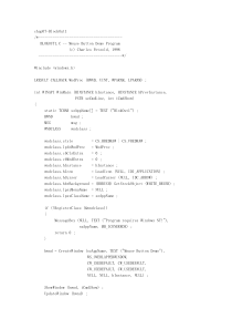 Windows程序设计(第五版)源代码A(chap07)