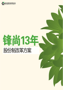 某一公司【股份制改革】方案-股份制改造