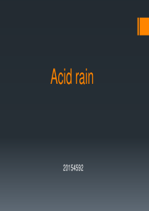 Acid-rain