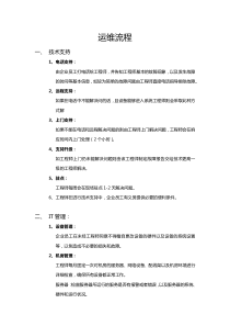 运维流程