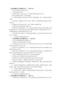 交通新规的扣分标准(12分、6分、3分、2分、1分)