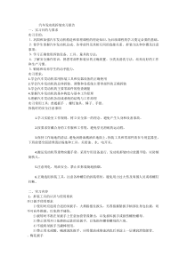 汽车发动机拆装实习报告
