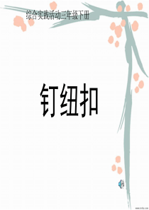 钉纽扣-PPT课件
