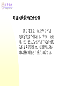 风险管理案例