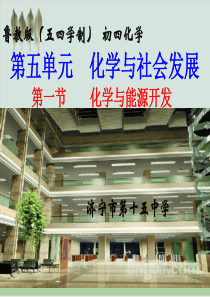 化学与能源开发PPT课件-鲁教版