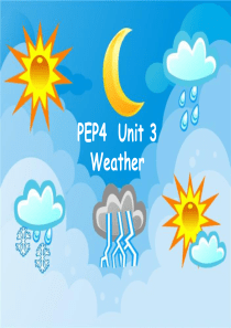 新版PEP四年级英语下册unit3ALetslearn