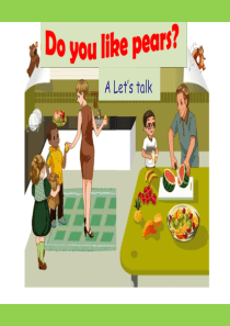 pep小学英语三年级下册unit5-Alets-talk