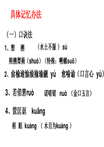 高考语文字音复习和识记方法