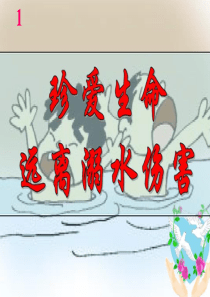 小学防溺水安全教育PPT课件