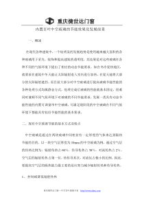 内置磁控中空百叶玻璃的节能效果及发展前景