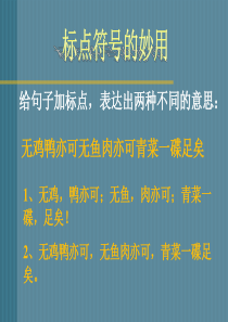 中考复习标点符号用法课件