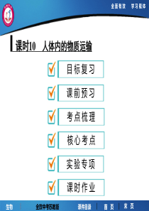 课时10-人体内的物质运输