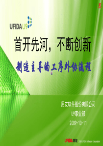 U9制造主导的工序外协