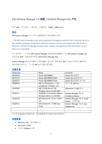 SAP_Solution_Manager_Installation_and_Key_generati