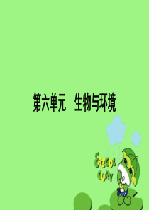 中考生物复习：生物与环境ppt-济南版