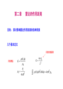 2015-雷达原理第二讲