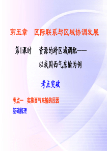 F_(广东专用)2011高考地理 第5章 第1课时 资源的跨区域调配――以我国西气东输为例课件 新人