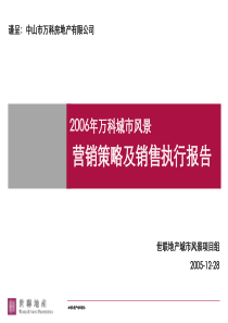 万科城市风景营销策略及销售执行报告_68P_世联_活动配合_现场展示_促销配合