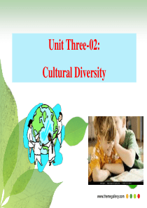 新编跨文化英语交际Unit3-01-Cultural-Diversity