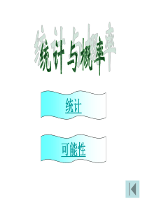 六年级数学下册总复习《统计与概率》