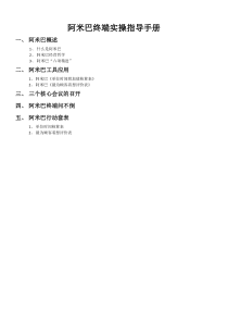 阿米巴管理实操指导手册
