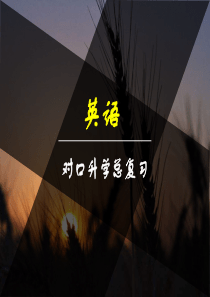 对口高职英语总复习数词