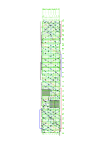 西南交通大学《行车组织》列车运行图课程设计大图