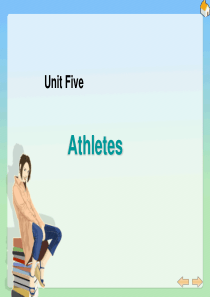 新编大学英语第四册-Unit-5--Athletes--课件