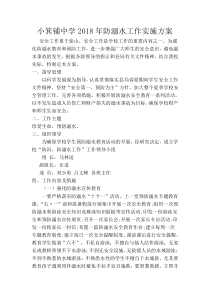 防溺水实施方案