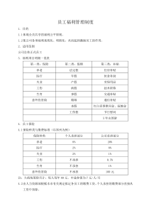 员工福利管理制度41739