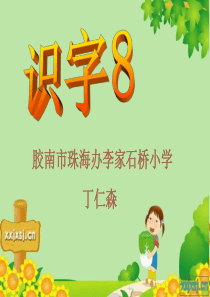 识字8课件