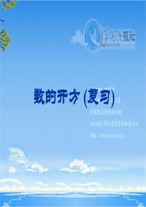 第12章 数的开方(复习课)