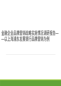 上海浦发银行品牌营销案例研究
