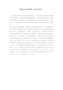 DNS体系架构最详解(图文)