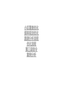优化与层三信令介绍