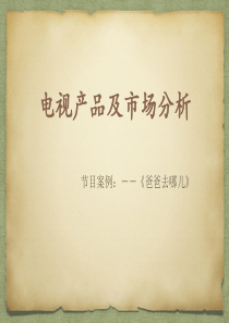 爸爸去哪儿节目分析