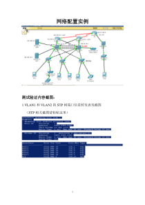 三层网络配置实例